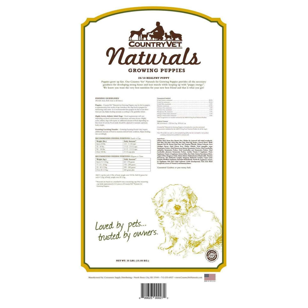 Probiotic Dry Dog Food for Growing Puppies 35lb A805