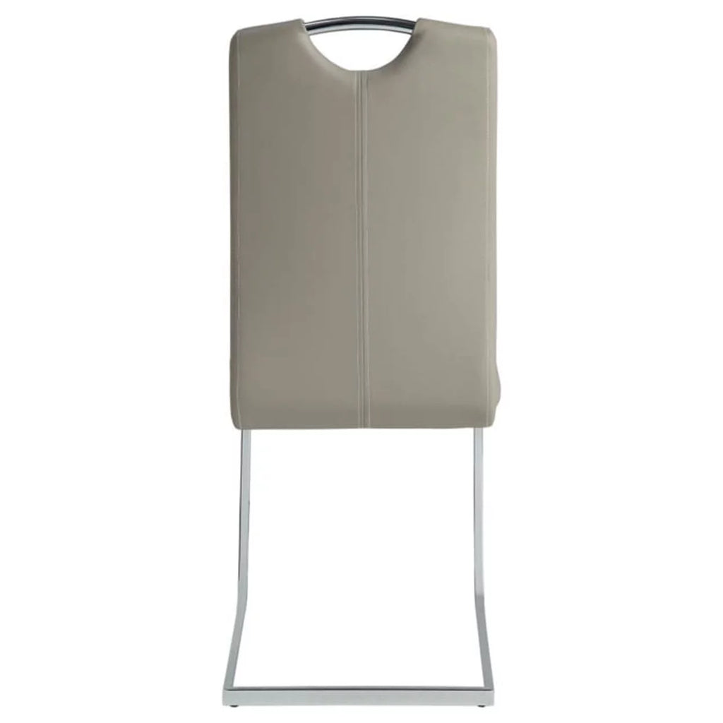 Faux Leather Dining Side Chair Set of 2 V293356