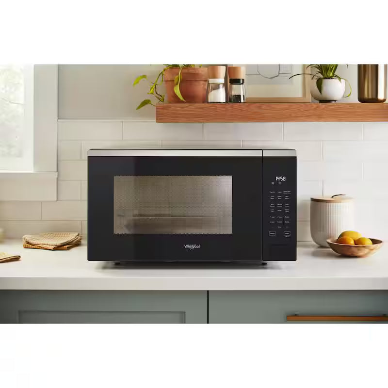 2.2 cu. ft. Sensor Cooking Microwave in White V235