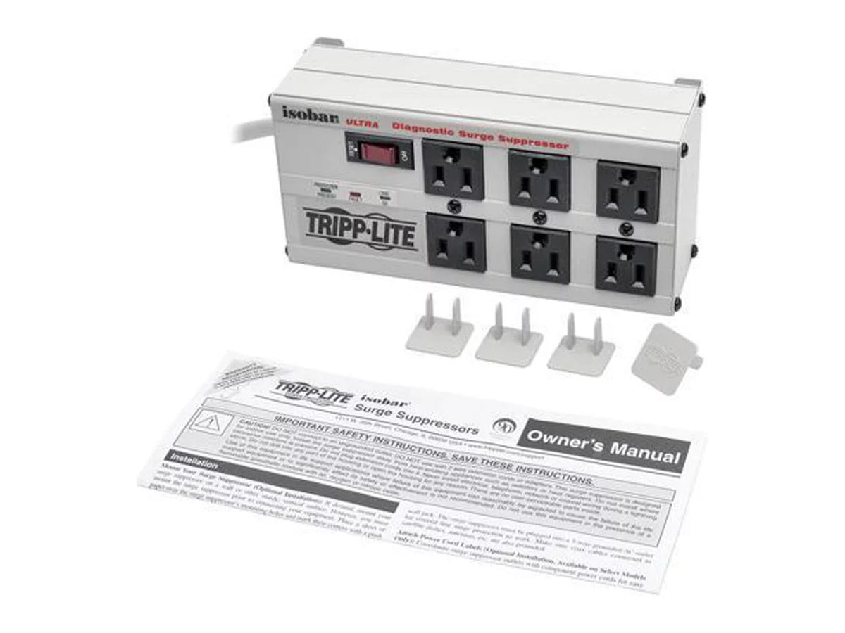6 Outlets 3330 Joules Surge Suppressor D4315