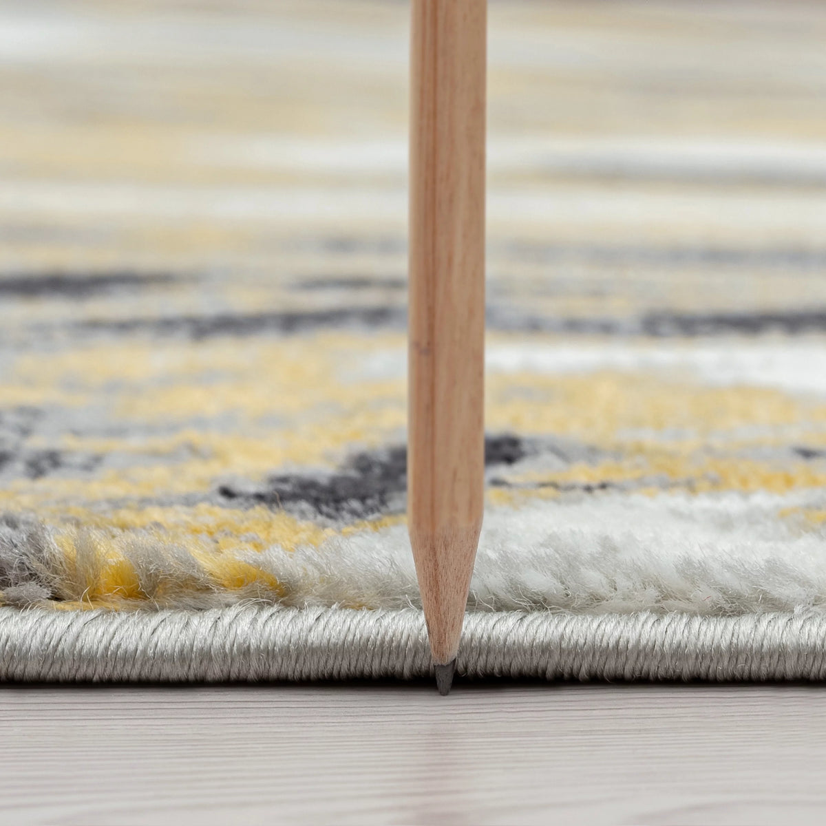 8x10 Yellow Modern Area Rug C891