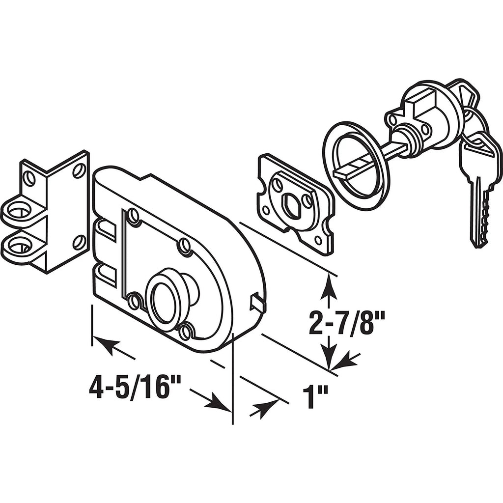 Brass Color Diecast Deadlock Y932984