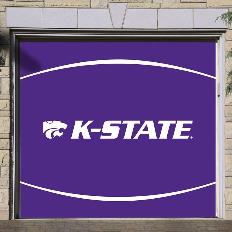 7 x 16 ft. NCAA Double Garage Door Decor T98382