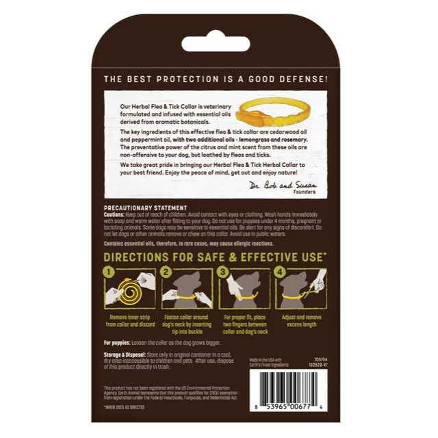 Herbal Flea Tick Collar for Dogs S243882