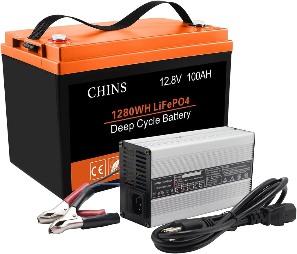 12V 100AH LiFePO4 Lithium Battery Z7102