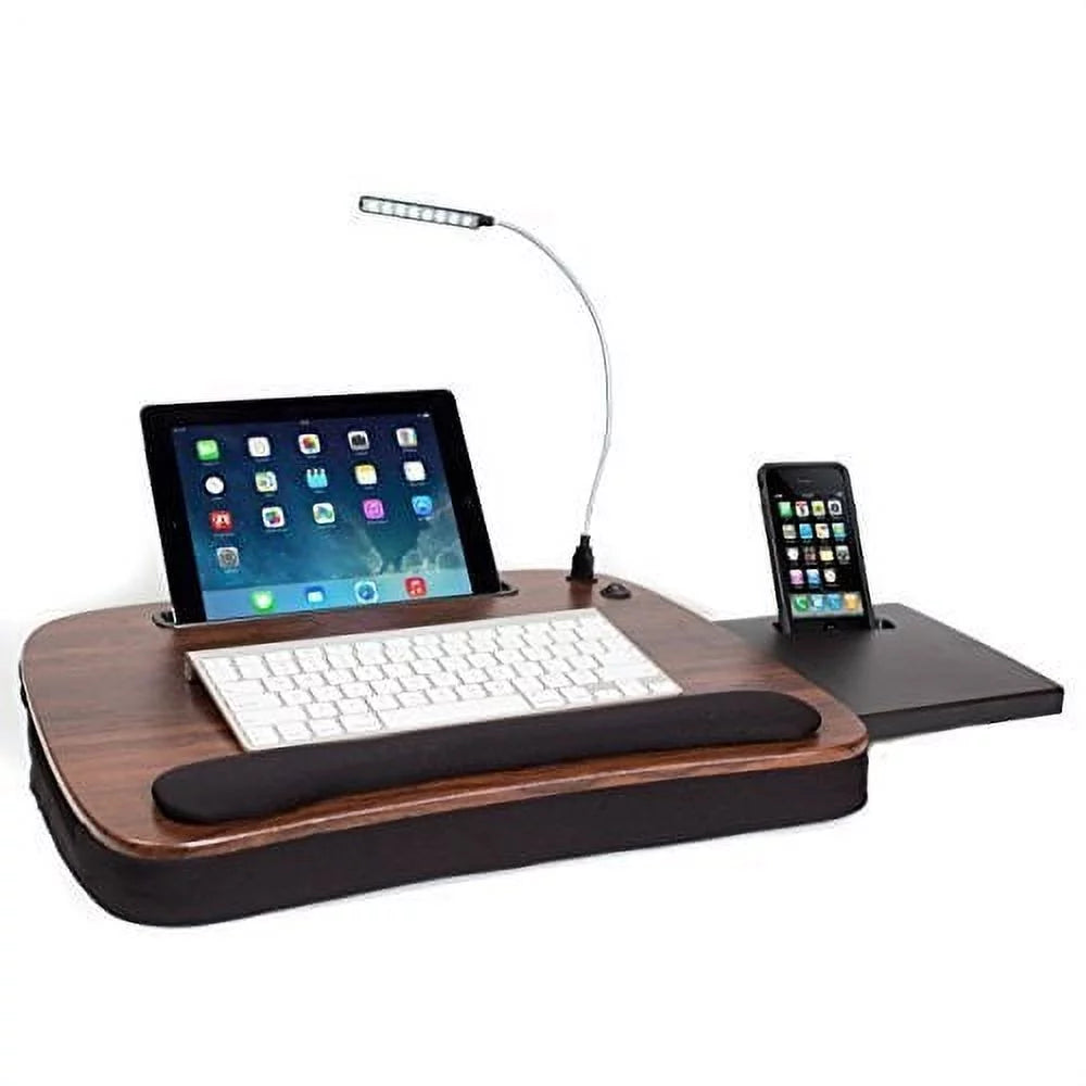 Memory Foam Lap Desk with USB Light M117