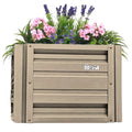 2 x 2 Metal Planter Box Galvalume Steel 24 x 24" Z83256