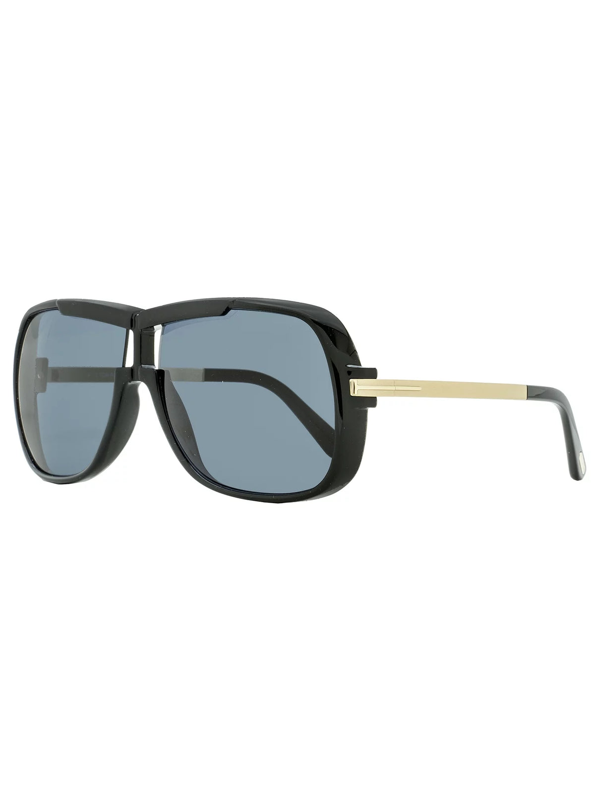 Black Gold 62mm Square Sunglasses B816126