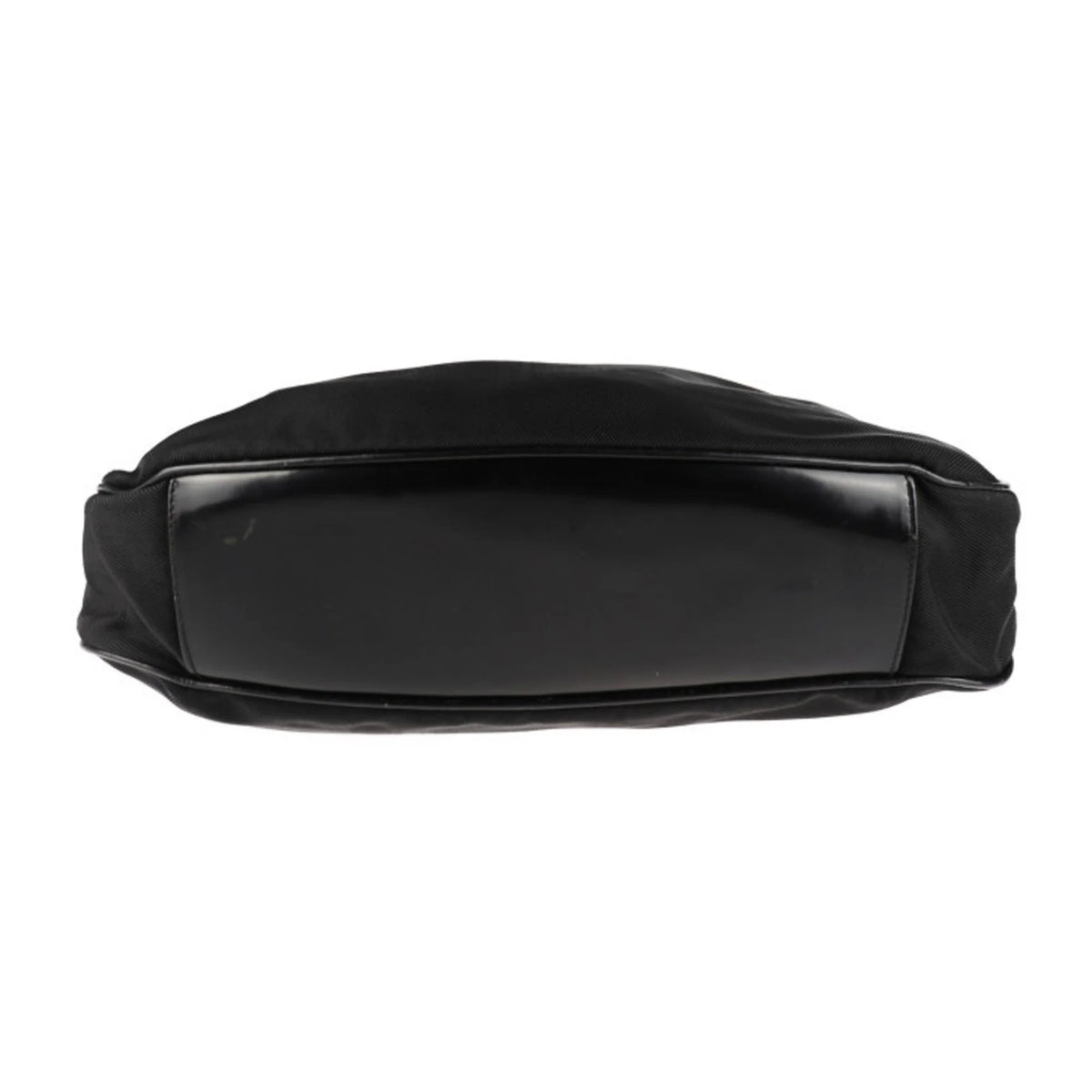 Black Synthetic Shoulder Bag P599