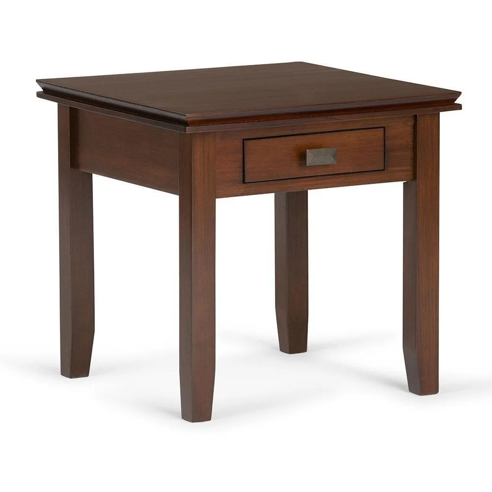 Solid Wood Square End Side Table M196987