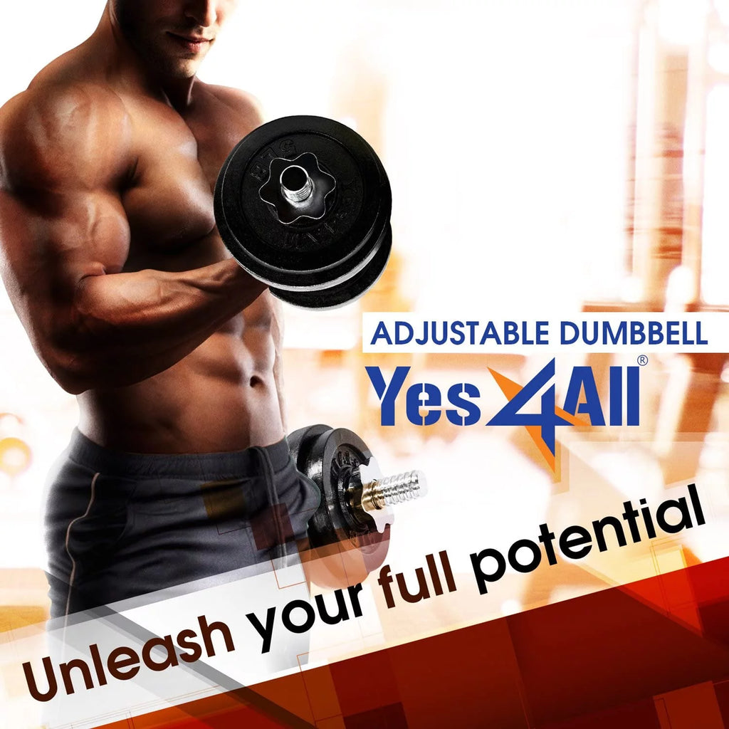 60 lbs Adjustable Cast Iron Dumbbell Set G26911