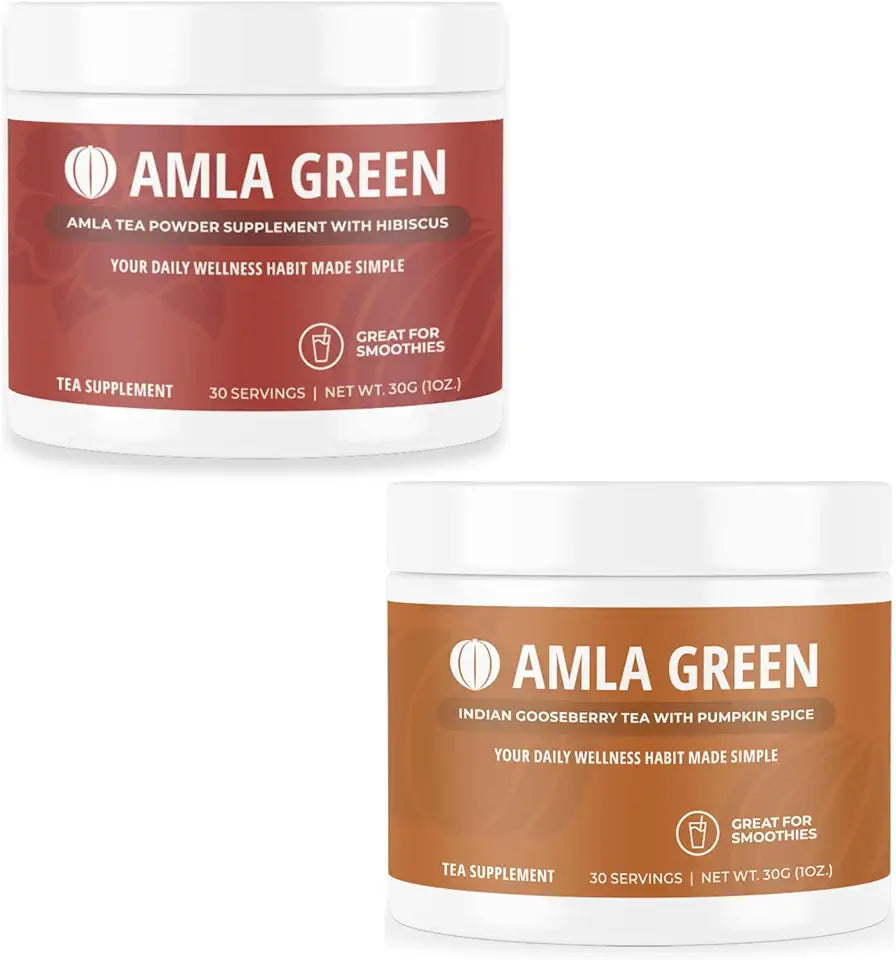 Organic Vegan Amla Powder & Green Tea Superfood Supplement L553947