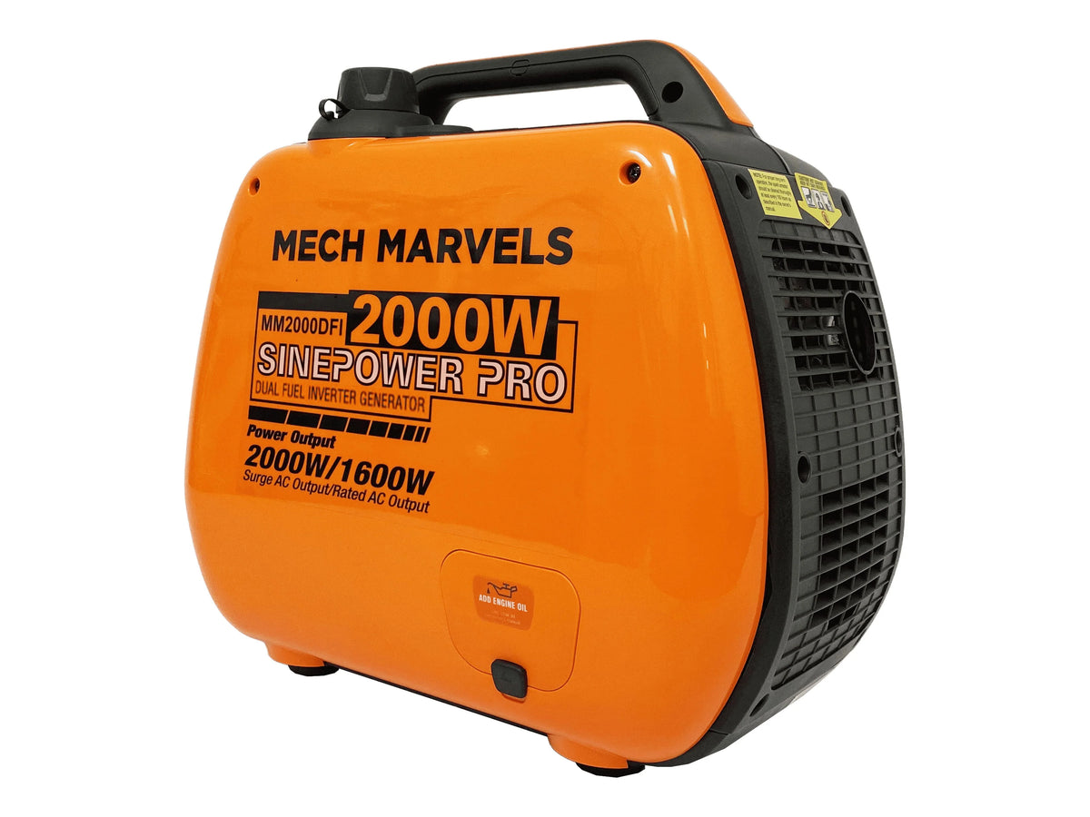 2000 Watt Dual Fuel Portable Inverter Generator Y3209