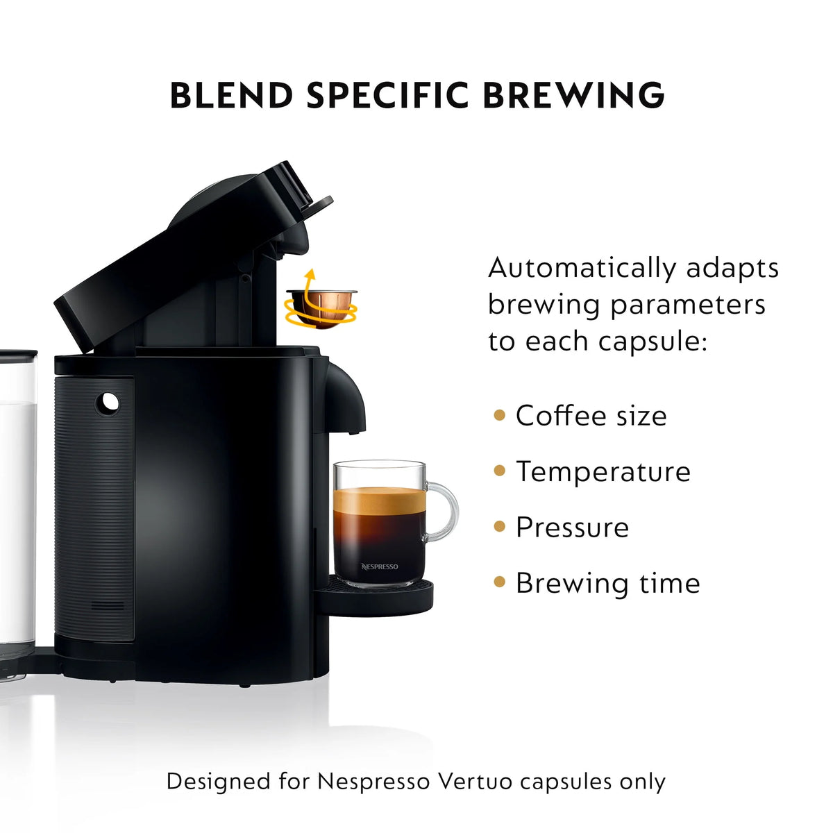 Black Coffee and Espresso Maker W1704