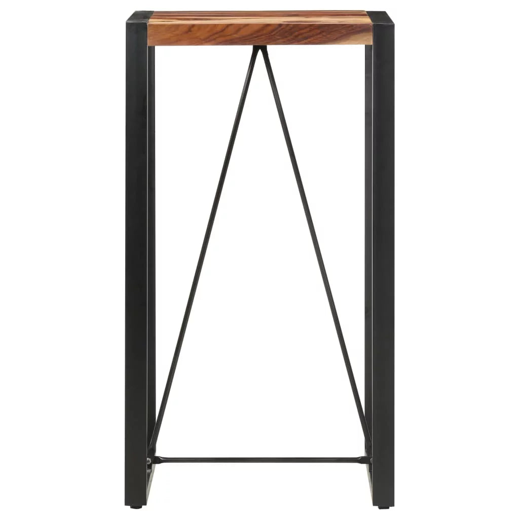 Solid Sheesham Wood Bar Table Z561