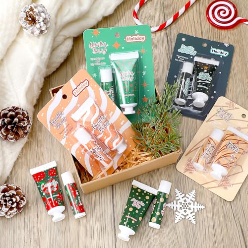 Christmas Hand Cream and Lip Balm Gift Set 48pcs Z30731