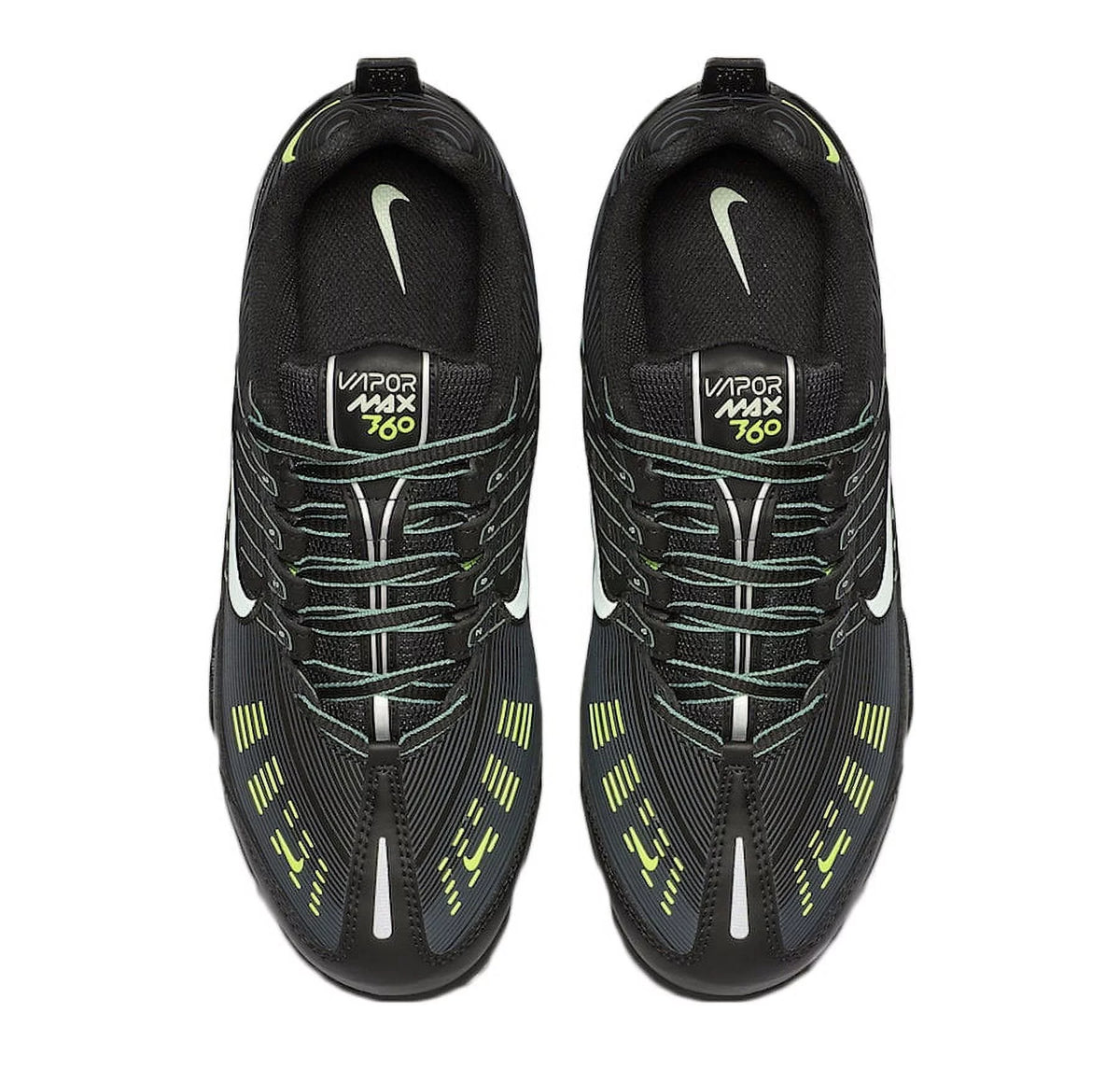 Black Volt Fashion Sneakers O8563