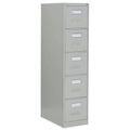 5 Drawer Vertical File Light Grey N3747