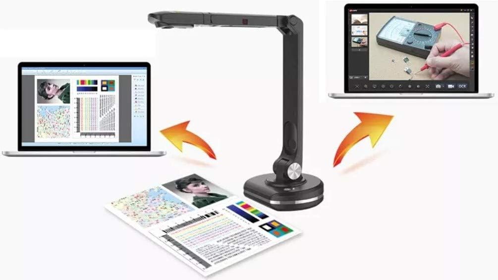 Document Camera with 8.0 Megapixel Camera, 100x Digital Zoom, Built-in Microphone E7883