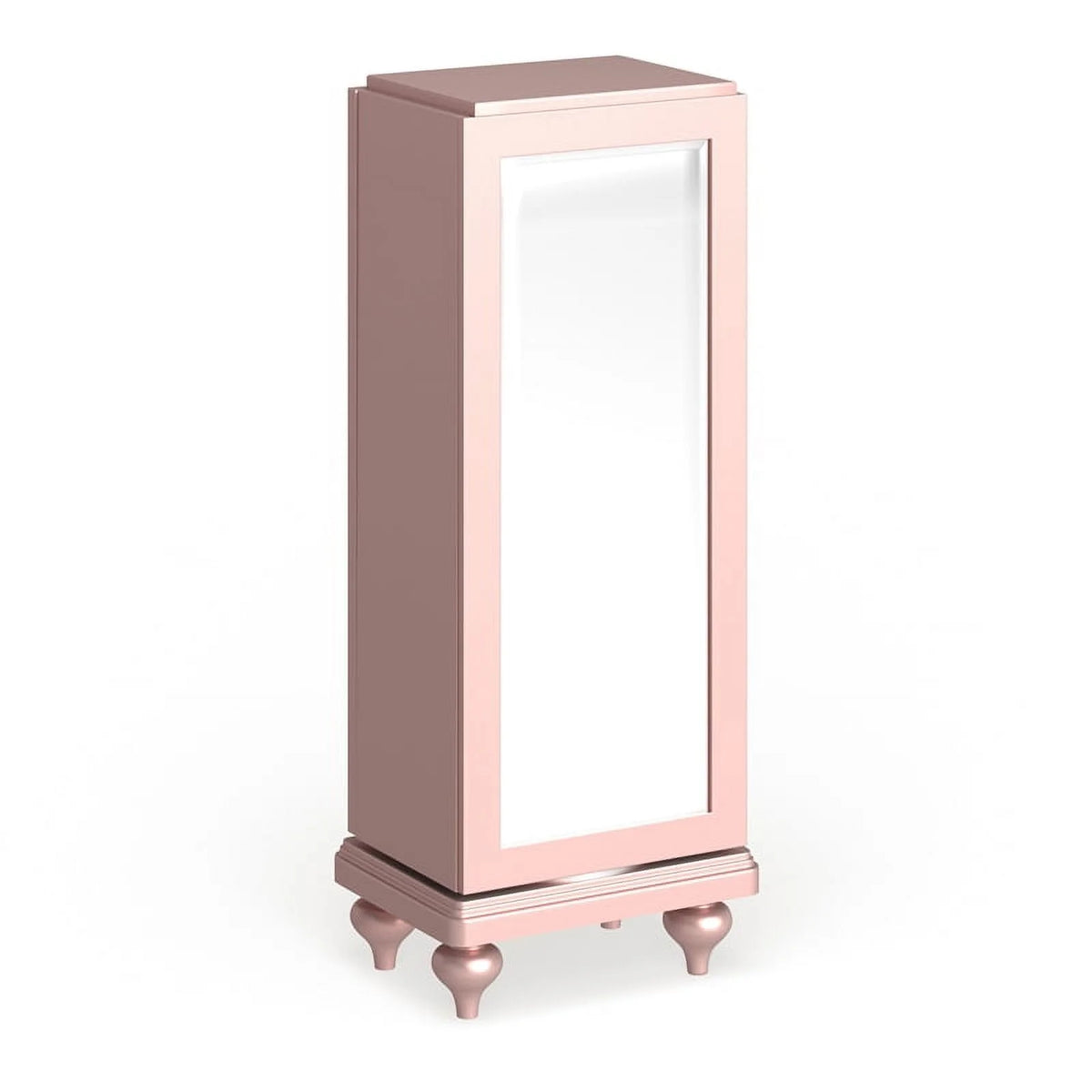 Wood Swivel Chest with Mirror V580123