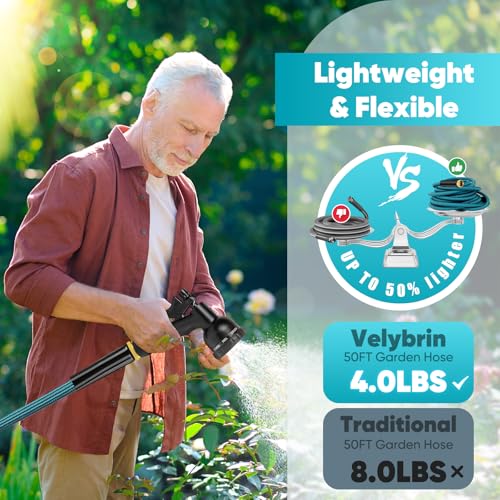 50ft Non-Expanding Kink-Free Garden Hose M365422