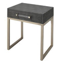 Sled End Table with Storage S835