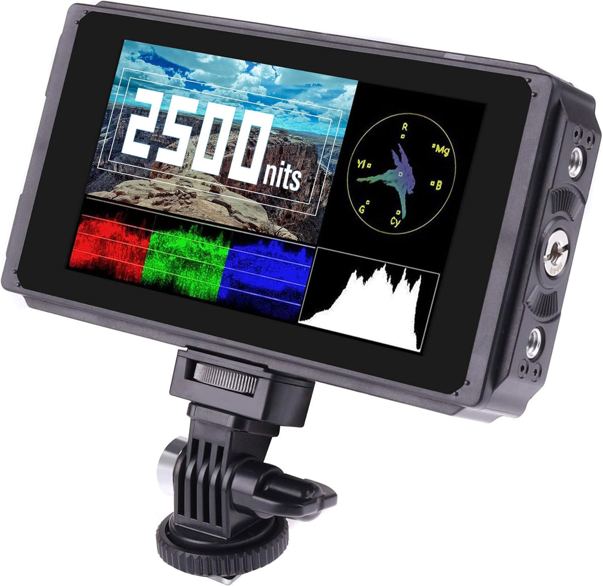 5 Inch IPS DSLR Camera Field Monitor Touch Screen 4K HDMI U2102