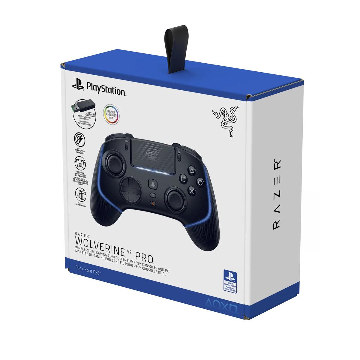 Wireless Gaming Controller for PlayStation 5, Black Q50841