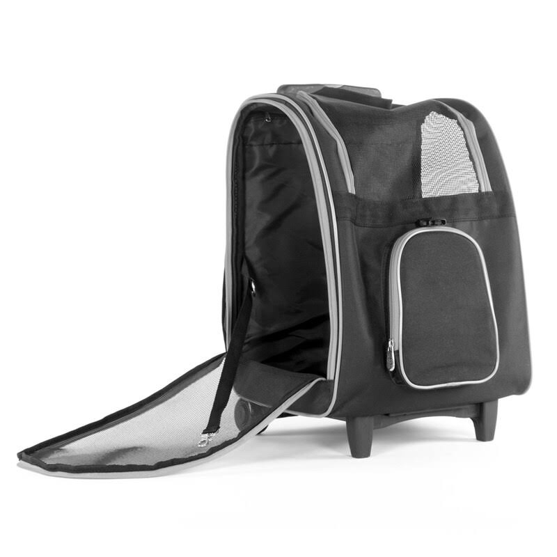 Pet Carrier with Wheels V87037
