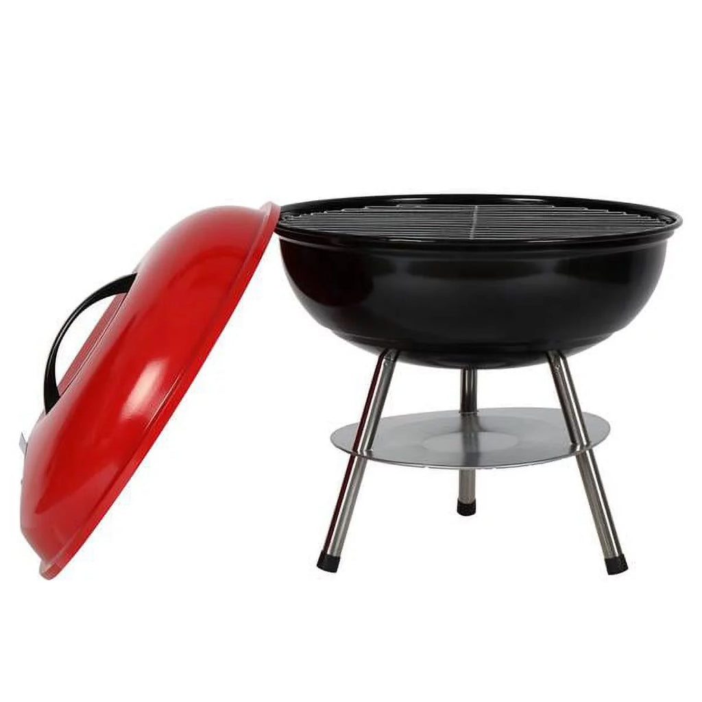 14-Inch Portable Charcoal Grill with Lid H23531