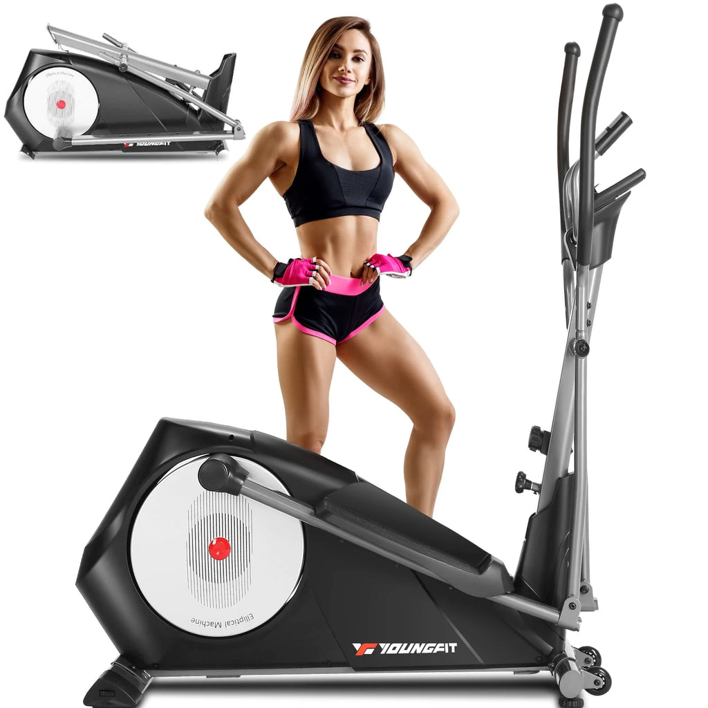 Elliptical Machine with 22 Resistance Levels, LCD Display A977118