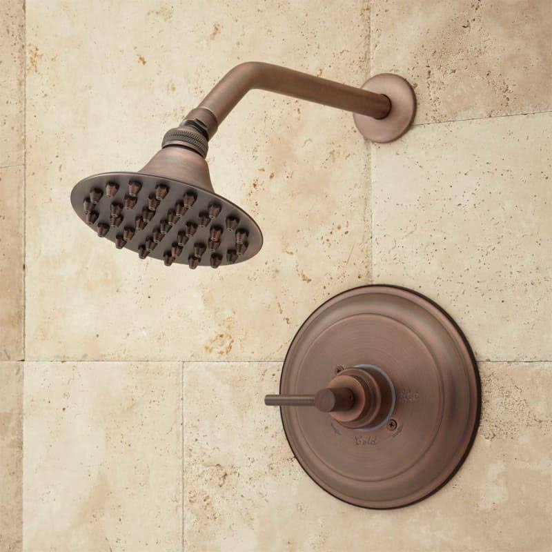 Pressure Balanced Shower Only Trim Package with Rain Shower Head W5391