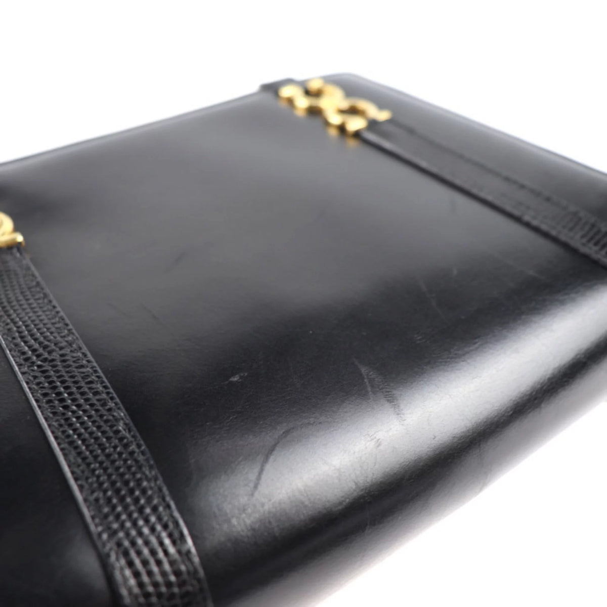 Pre-Owned Leather Shoulder Bag I466