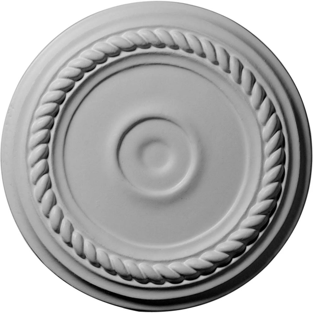 7 7/8 inch x 3/4 inch Small Ceiling Medallion H608890