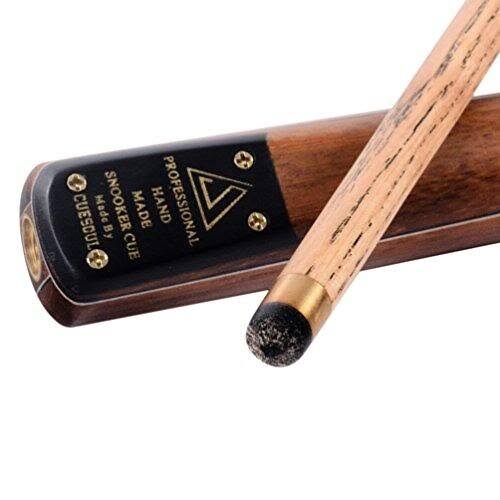 Handmade 57 Rosewood 3/4 Piece Snooker Cue with Black Case and Extension D544438