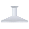 60 in. Convertible Vent Wall Mount Range Hood in Stainless Steel with Crown Molding Y4392