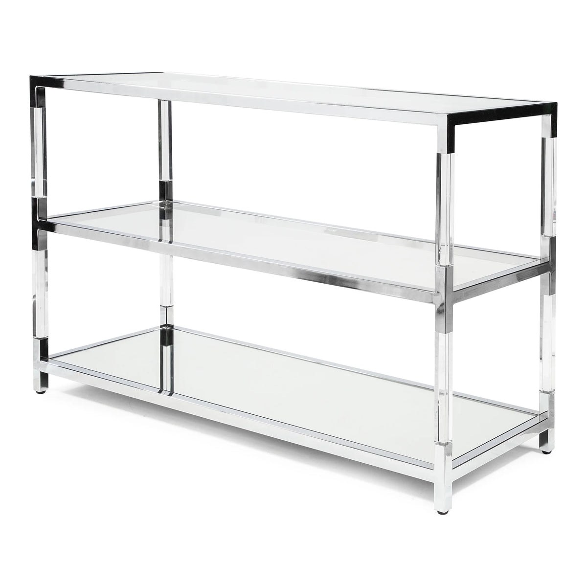 Glass Top Console Table Y835