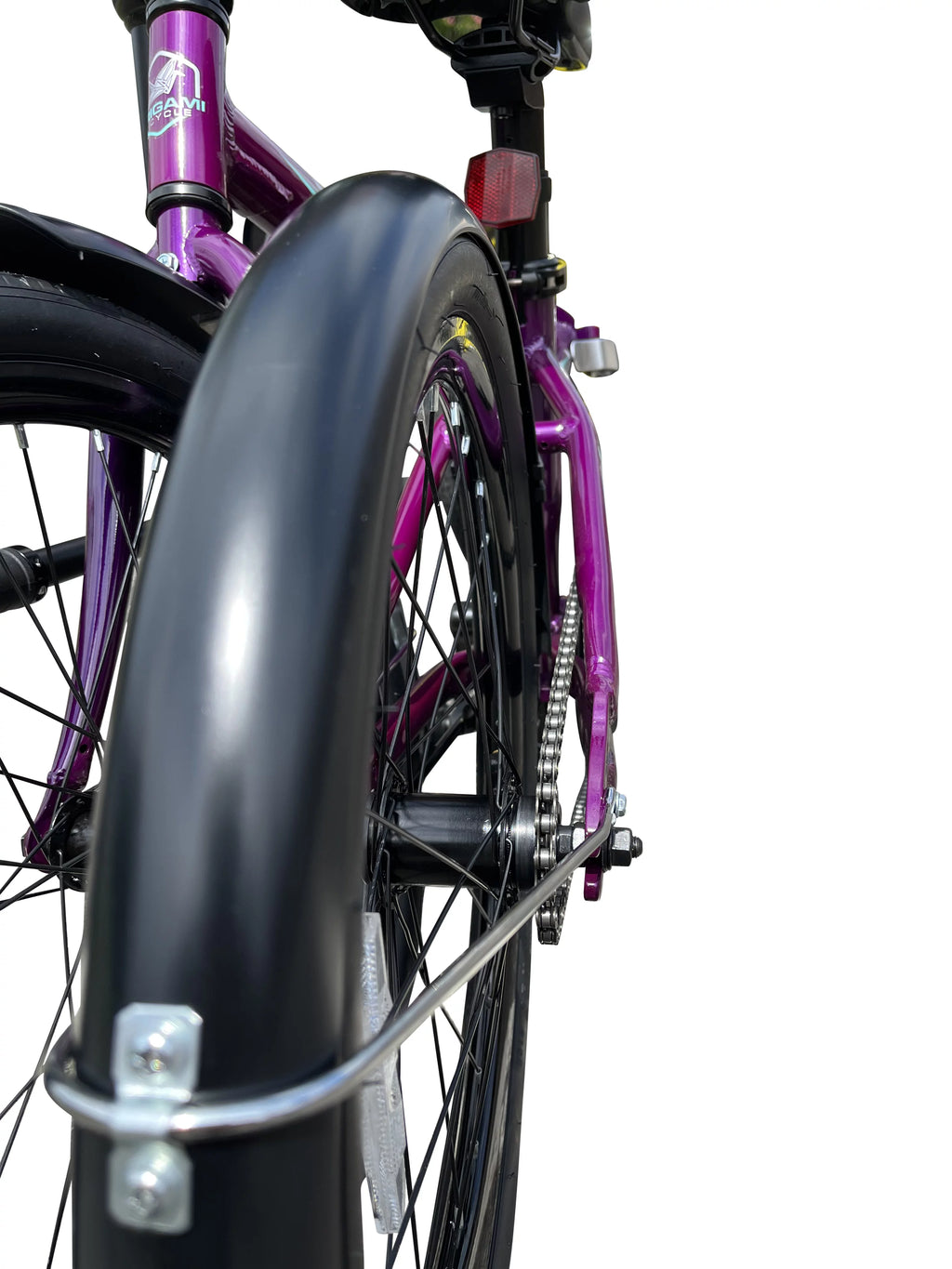Purple Lightweight Aluminum Folding Bike G14378