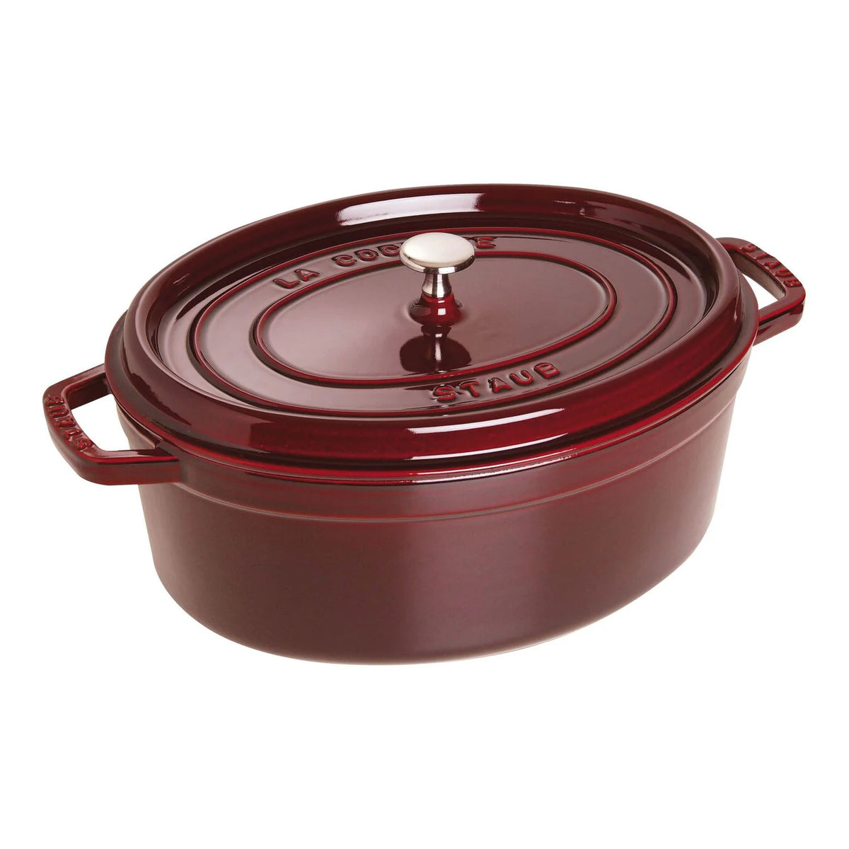 7 Qt. Cast Iron Oval Dutch Oven G948