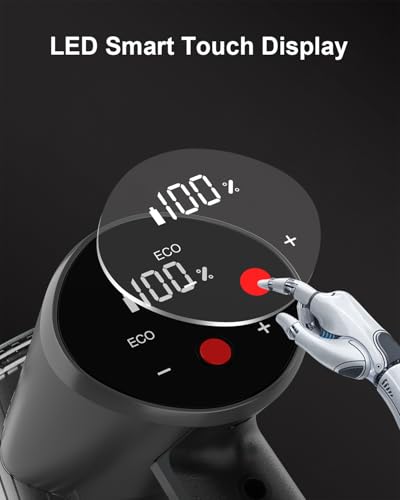 Cordless Vacuum Cleaner, 300W 45KPA Suction Power, 60 Min Runtime, Self-Standing Stick Vacuum with Wall Mount Charging, 3 Modes for Pet Hair, Carpet & Floor B896