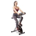 Folding Upright Exercise Bike with Adjustable Resistance L3375