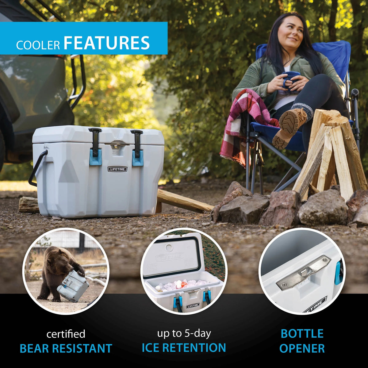 28-Quart Polyethylene Cooler S89719