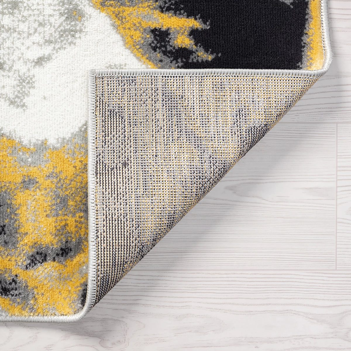 8x10 Yellow Modern Area Rug C891