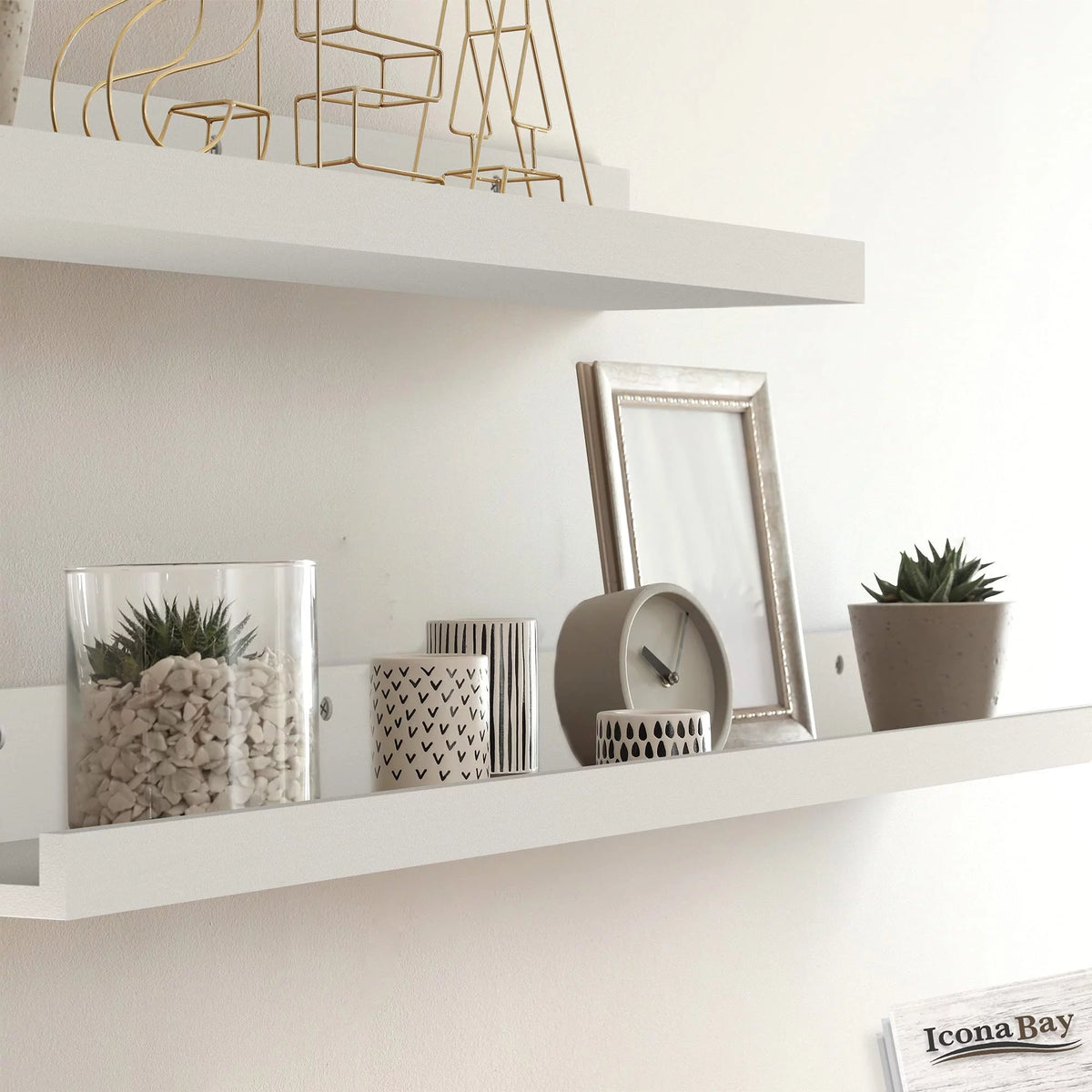 Floating Shelves, Set of 3 Wall Shelves J91202