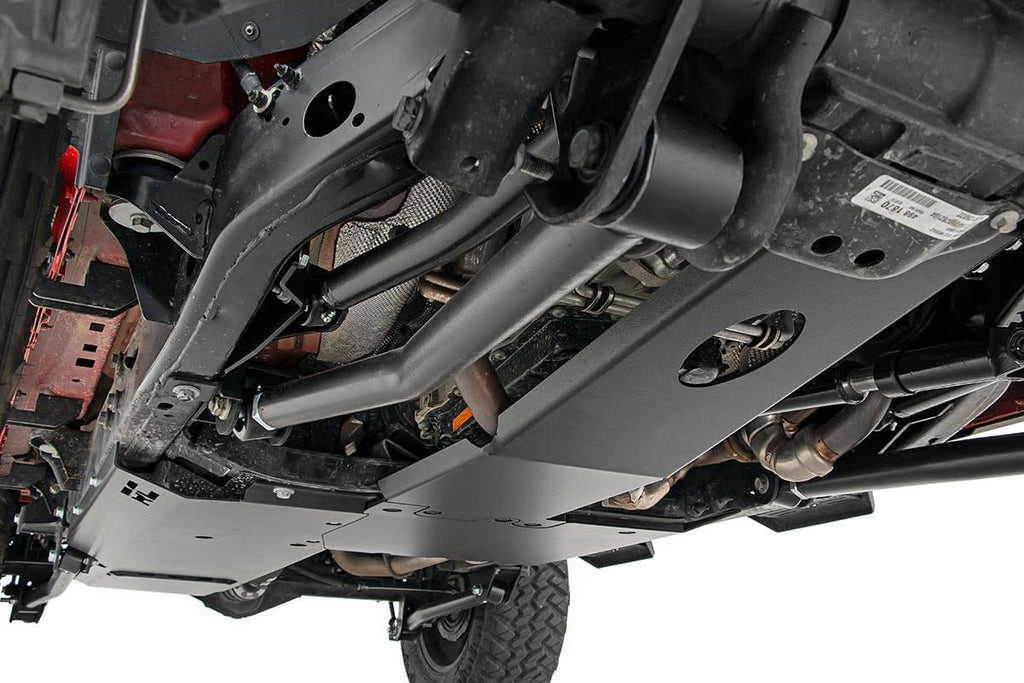 Engine, Transfer Case and Gas Tank Skid Plate System W7697