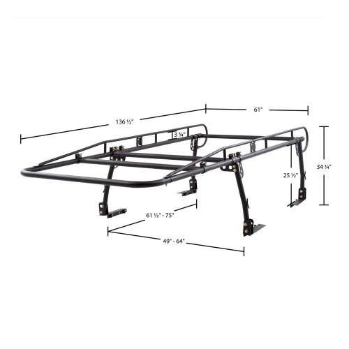 Universal Over-Cab Steel Truck Rack R304