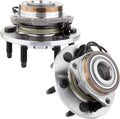 Wheel Bearing Assembly Hub 2 Set 6 Lugs with ABS V55256