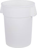 44 Gallon White Round Trash Can L1921