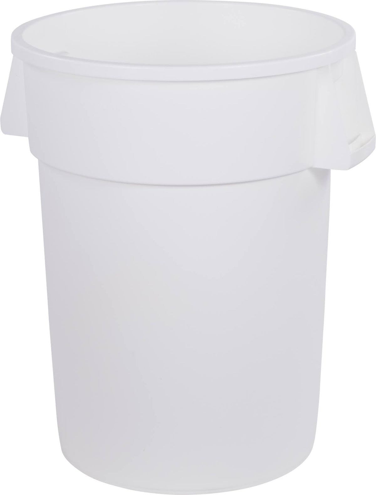 44 Gallon White Round Trash Can L1921