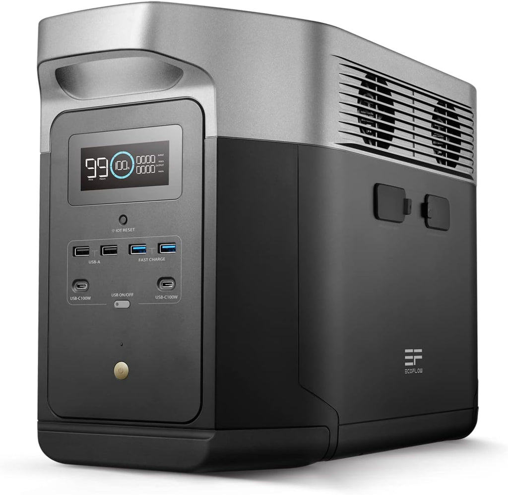 2016Wh Portable Power Station with 6 x 2400W AC Outlets H63341